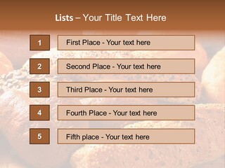 Baked Fresh Bakery PowerPoint Template