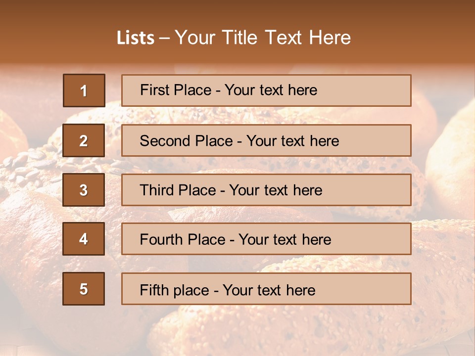 Baked Fresh Bakery PowerPoint Template
