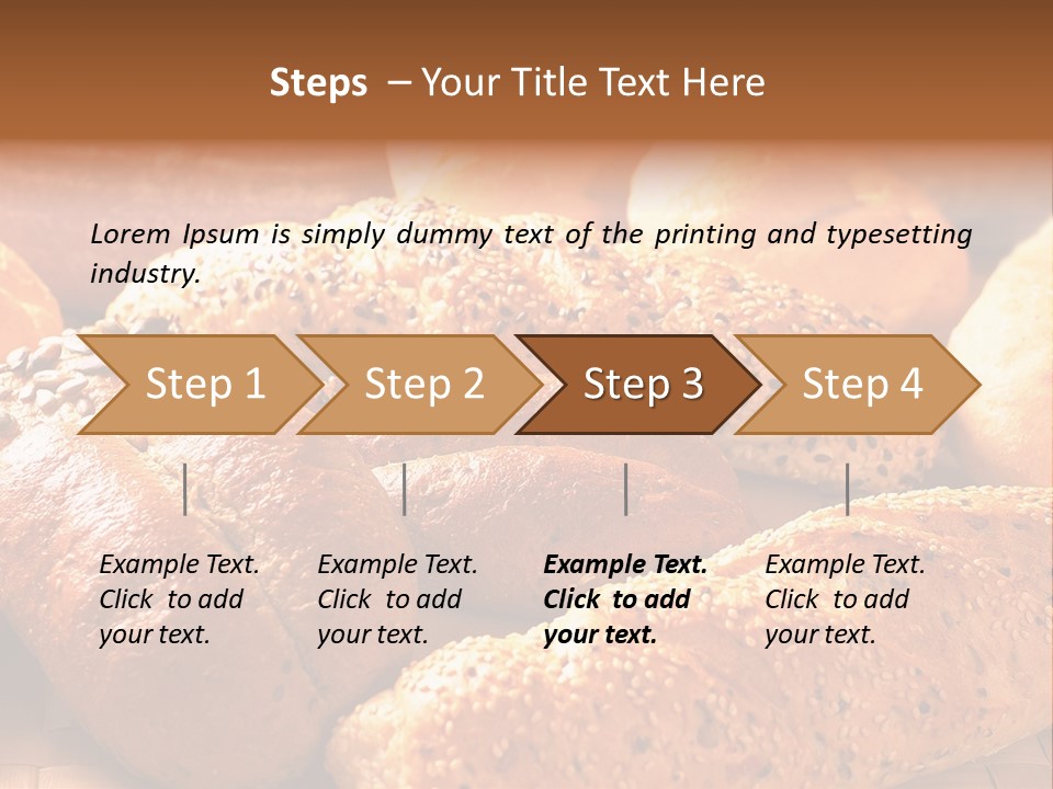 Baked Fresh Bakery PowerPoint Template
