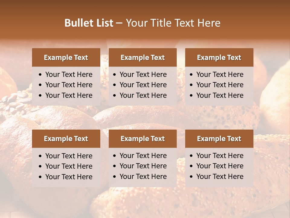 Baked Fresh Bakery PowerPoint Template