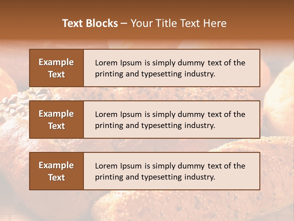 Baked Fresh Bakery PowerPoint Template