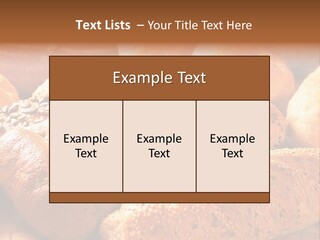 Baked Fresh Bakery PowerPoint Template