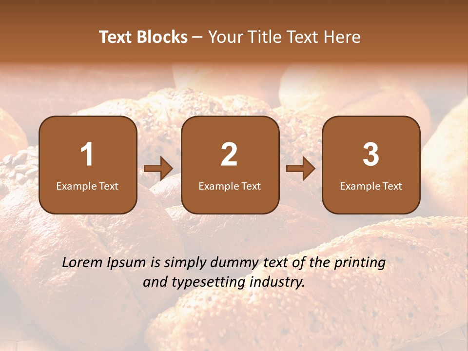 Baked Fresh Bakery PowerPoint Template