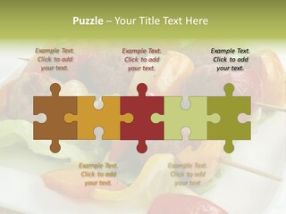 Lunch Barbecue Appetising PowerPoint Template