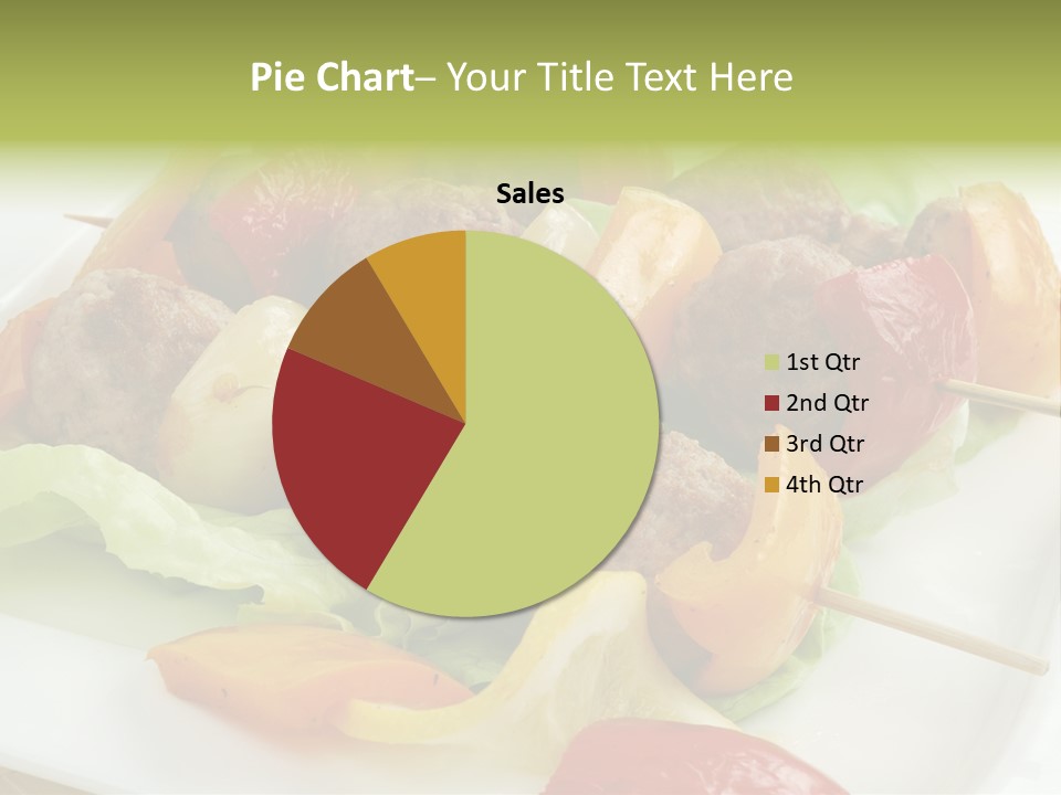 Lunch Barbecue Appetising PowerPoint Template