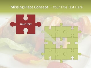 Lunch Barbecue Appetising PowerPoint Template