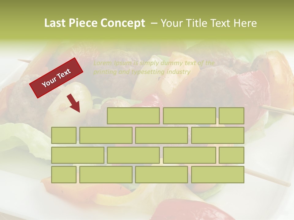 Lunch Barbecue Appetising PowerPoint Template