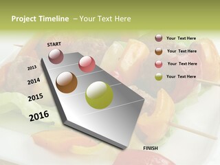 Lunch Barbecue Appetising PowerPoint Template