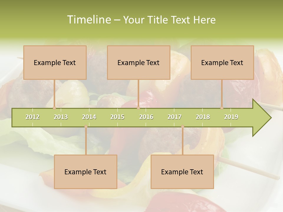 Lunch Barbecue Appetising PowerPoint Template