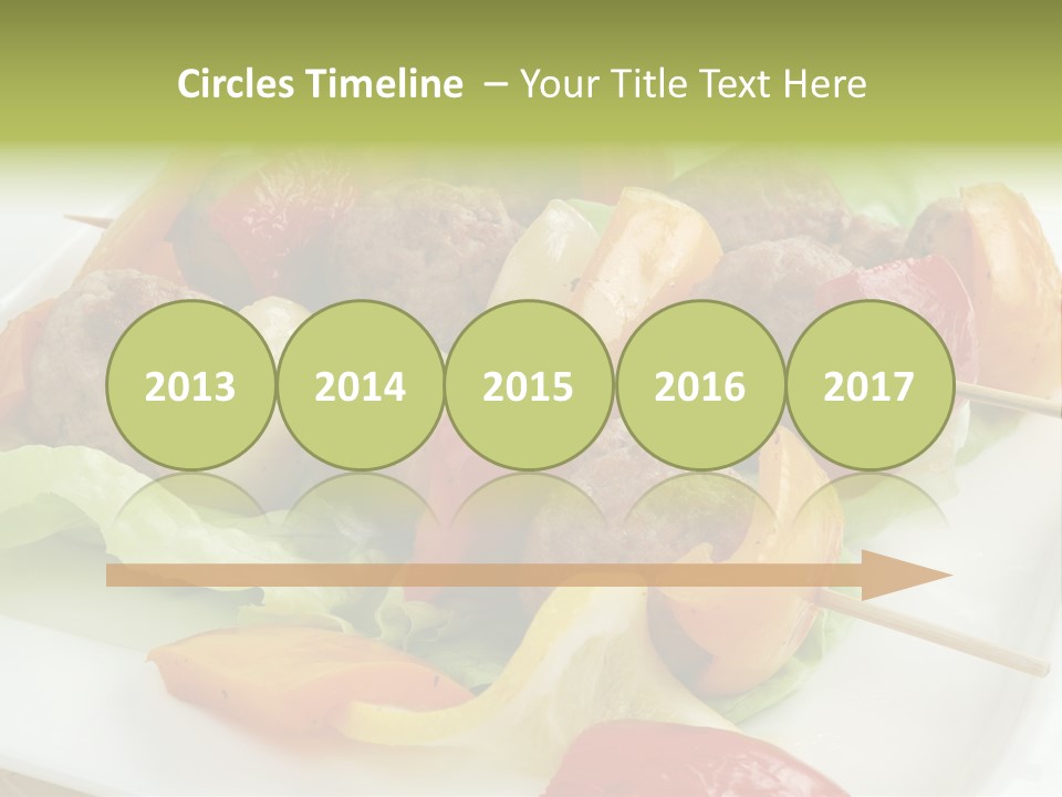 Lunch Barbecue Appetising PowerPoint Template