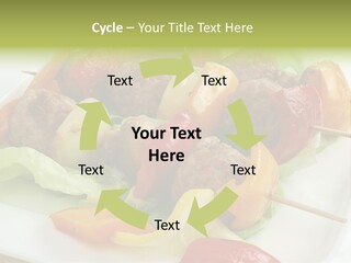 Lunch Barbecue Appetising PowerPoint Template