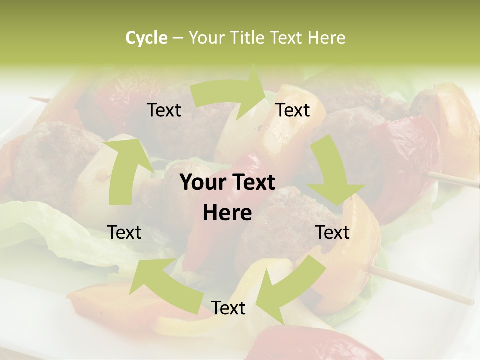 Lunch Barbecue Appetising PowerPoint Template