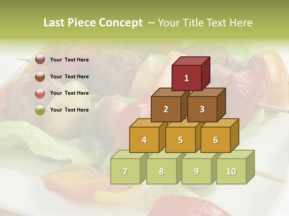 Lunch Barbecue Appetising PowerPoint Template