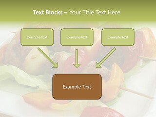 Lunch Barbecue Appetising PowerPoint Template