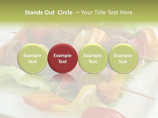 Lunch Barbecue Appetising PowerPoint Template