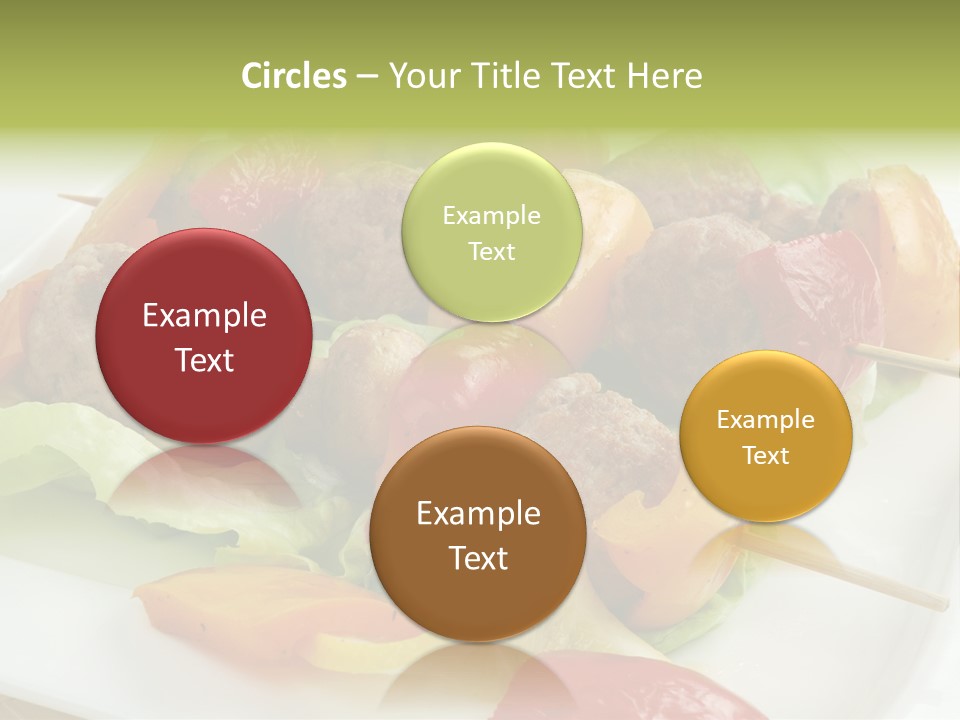 Lunch Barbecue Appetising PowerPoint Template