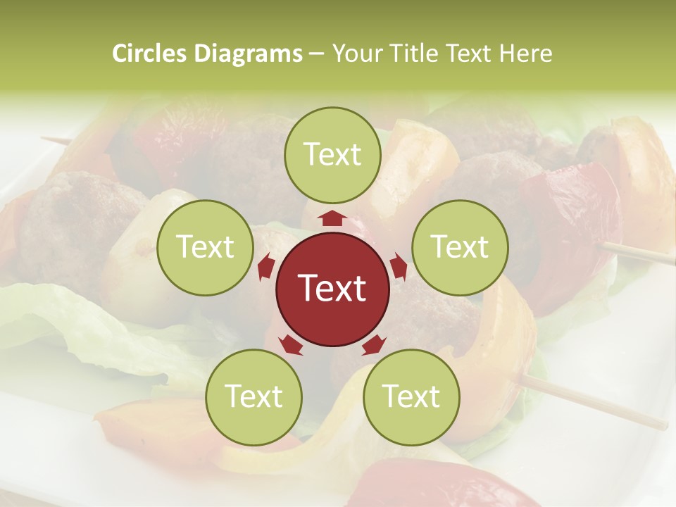 Lunch Barbecue Appetising PowerPoint Template