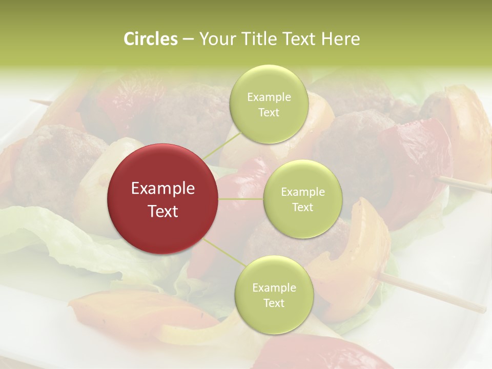 Lunch Barbecue Appetising PowerPoint Template