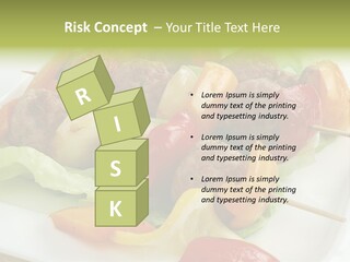 Lunch Barbecue Appetising PowerPoint Template