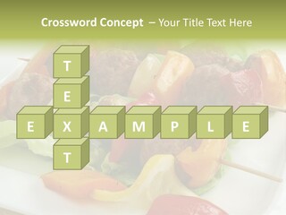 Lunch Barbecue Appetising PowerPoint Template