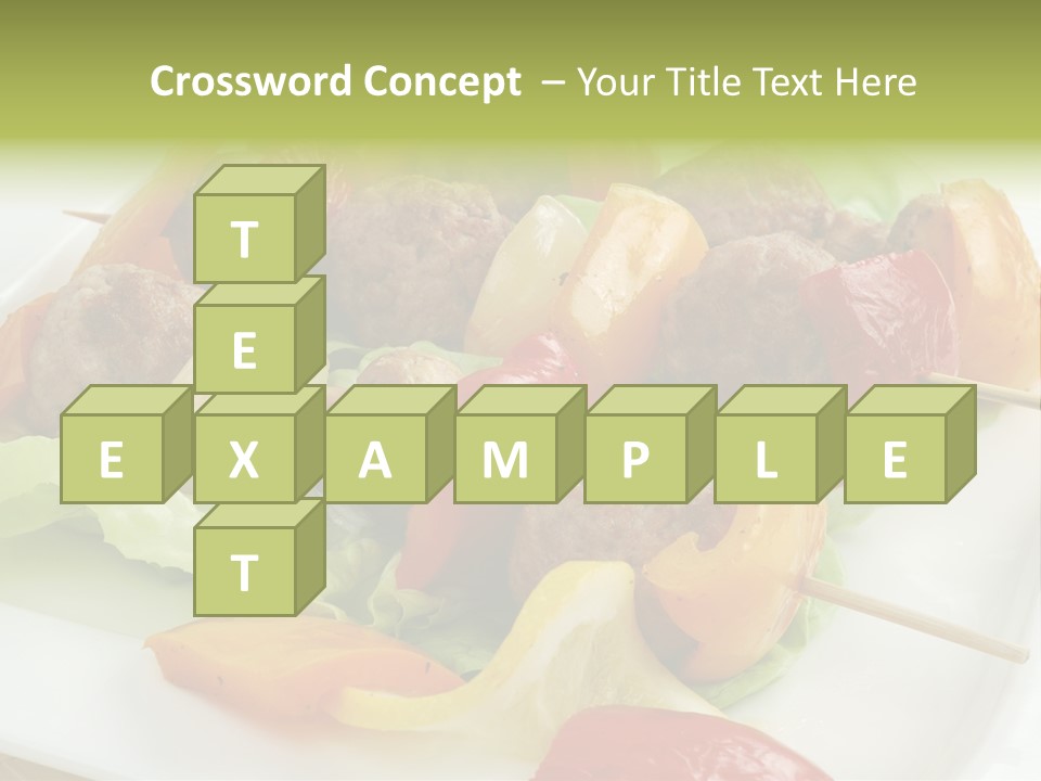 Lunch Barbecue Appetising PowerPoint Template