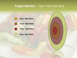 Lunch Barbecue Appetising PowerPoint Template