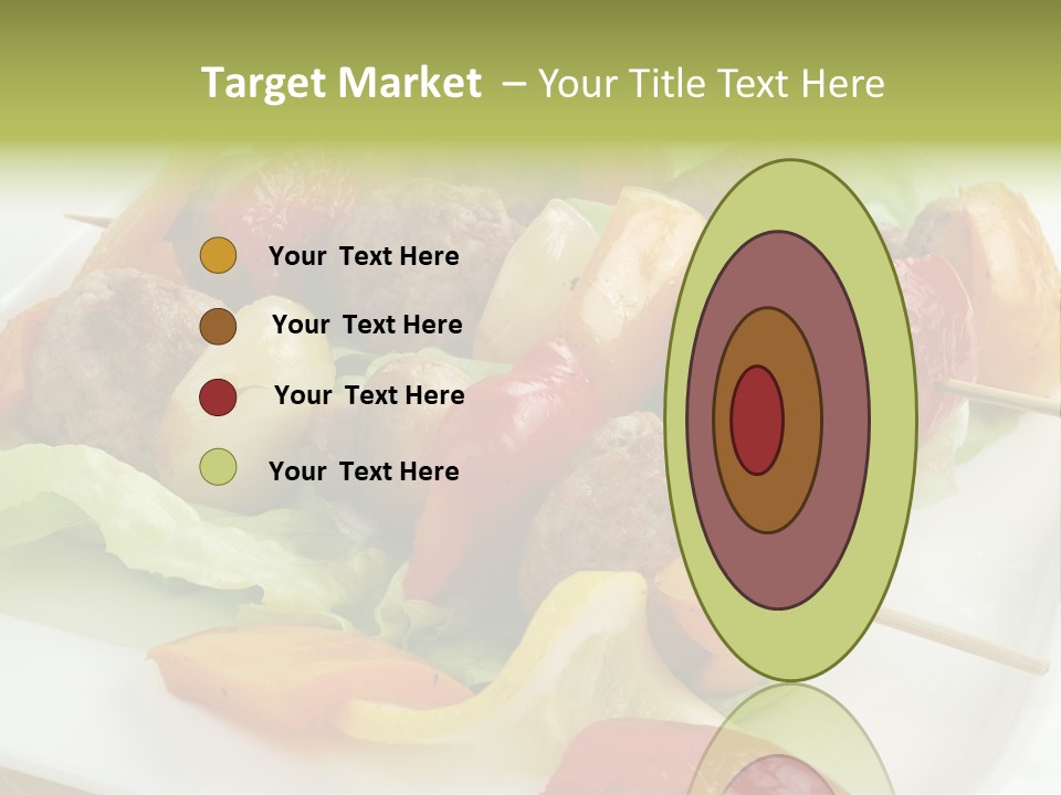 Lunch Barbecue Appetising PowerPoint Template