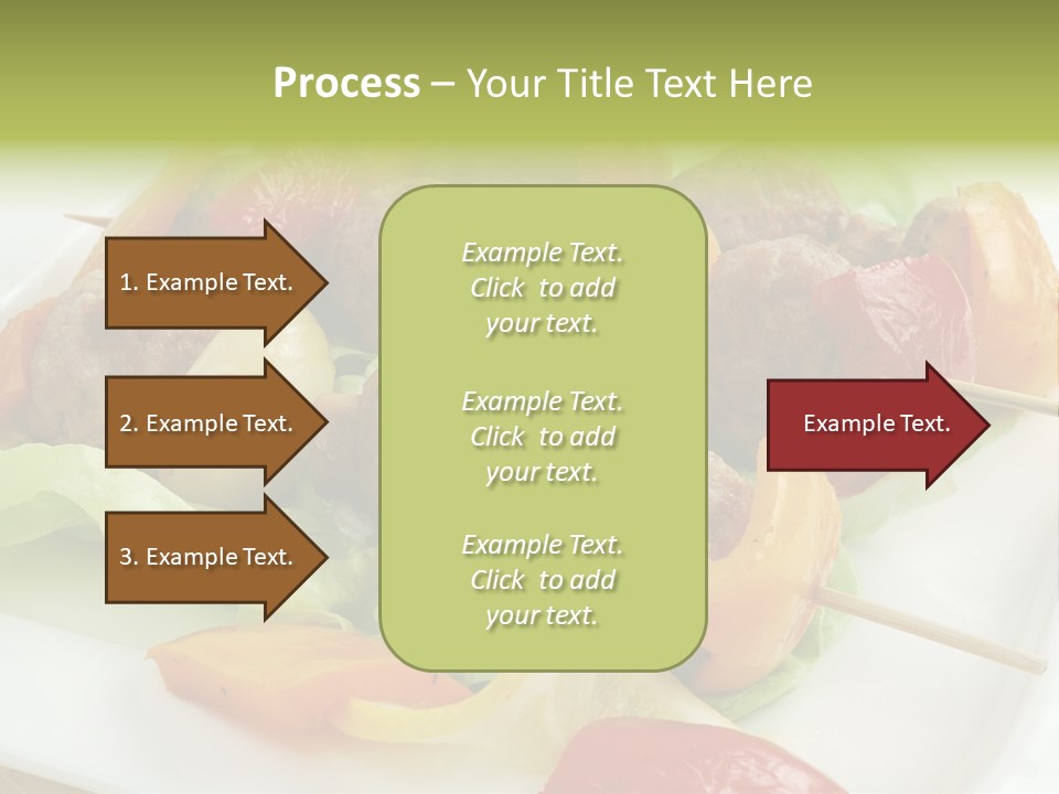 Lunch Barbecue Appetising PowerPoint Template