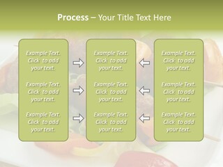 Lunch Barbecue Appetising PowerPoint Template