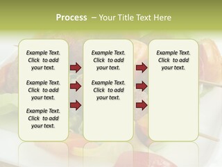 Lunch Barbecue Appetising PowerPoint Template