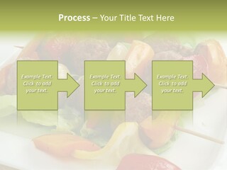 Lunch Barbecue Appetising PowerPoint Template