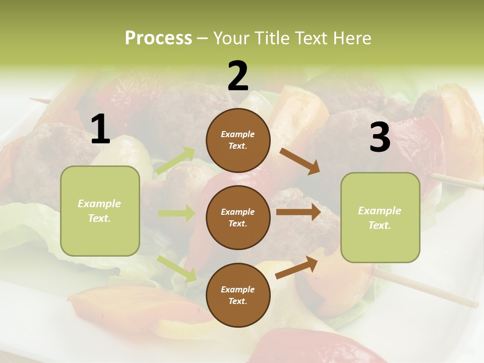 Lunch Barbecue Appetising PowerPoint Template