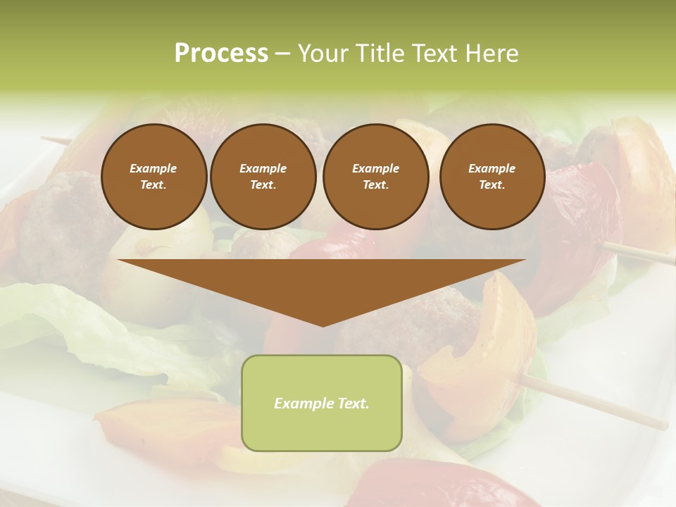 Lunch Barbecue Appetising PowerPoint Template