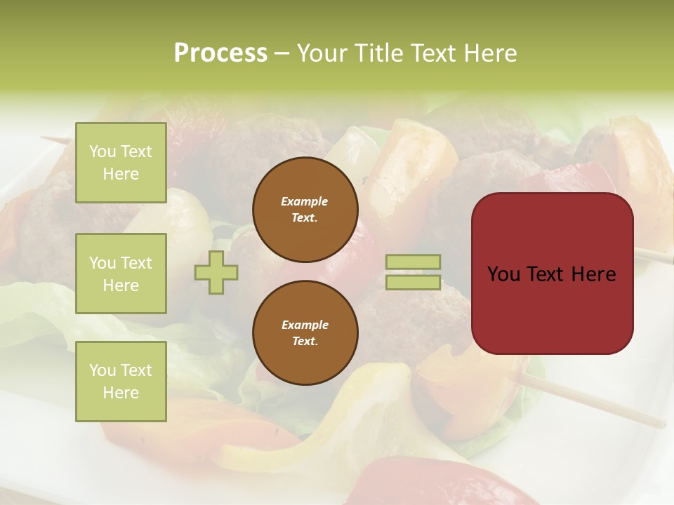Lunch Barbecue Appetising PowerPoint Template