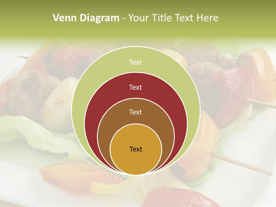 Lunch Barbecue Appetising PowerPoint Template