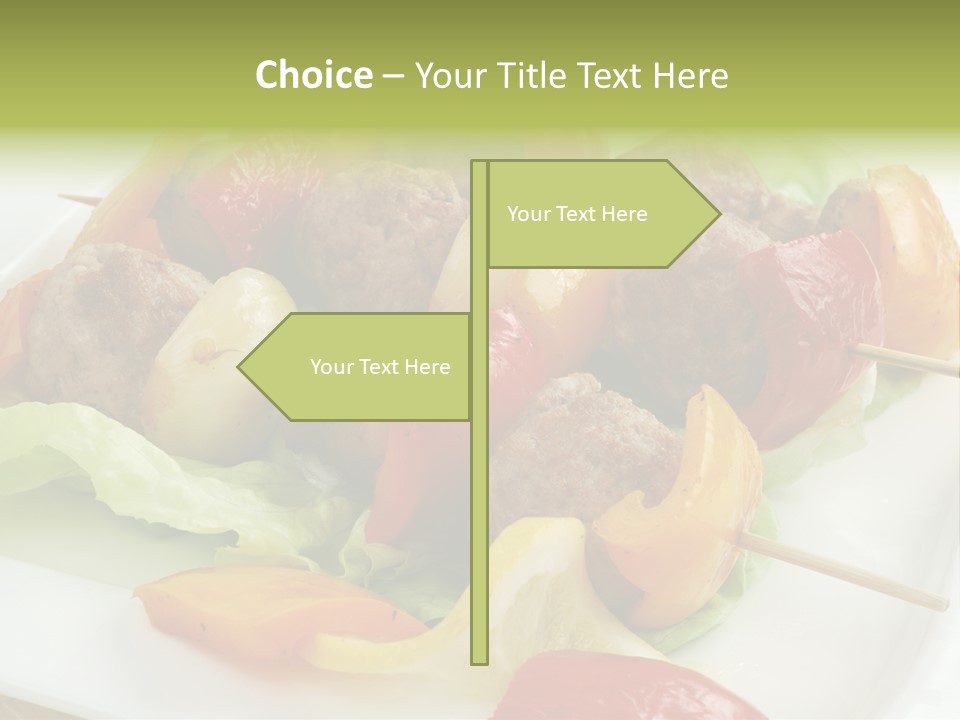 Lunch Barbecue Appetising PowerPoint Template