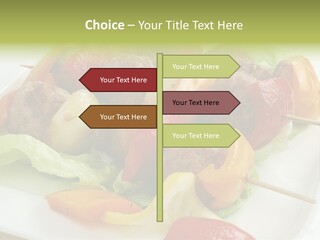 Lunch Barbecue Appetising PowerPoint Template