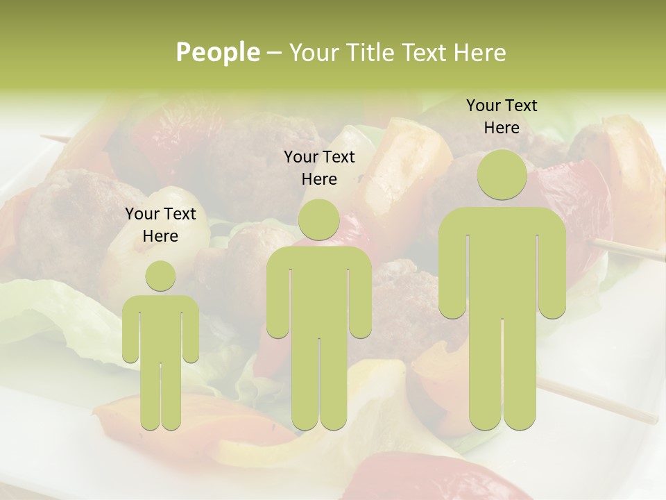 Lunch Barbecue Appetising PowerPoint Template