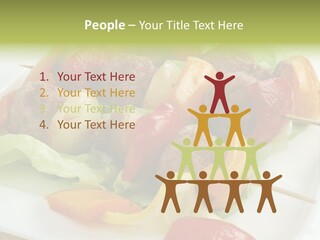 Lunch Barbecue Appetising PowerPoint Template