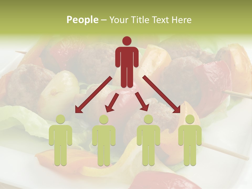 Lunch Barbecue Appetising PowerPoint Template