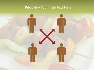 Lunch Barbecue Appetising PowerPoint Template