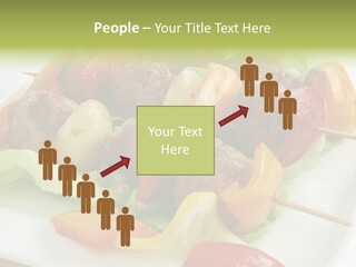 Lunch Barbecue Appetising PowerPoint Template