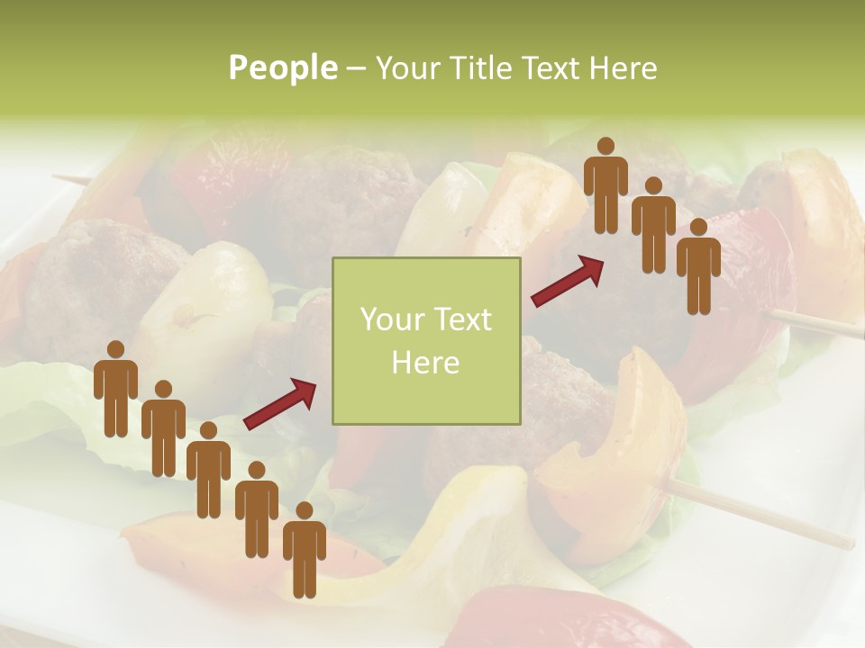 Lunch Barbecue Appetising PowerPoint Template