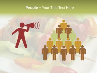 Lunch Barbecue Appetising PowerPoint Template