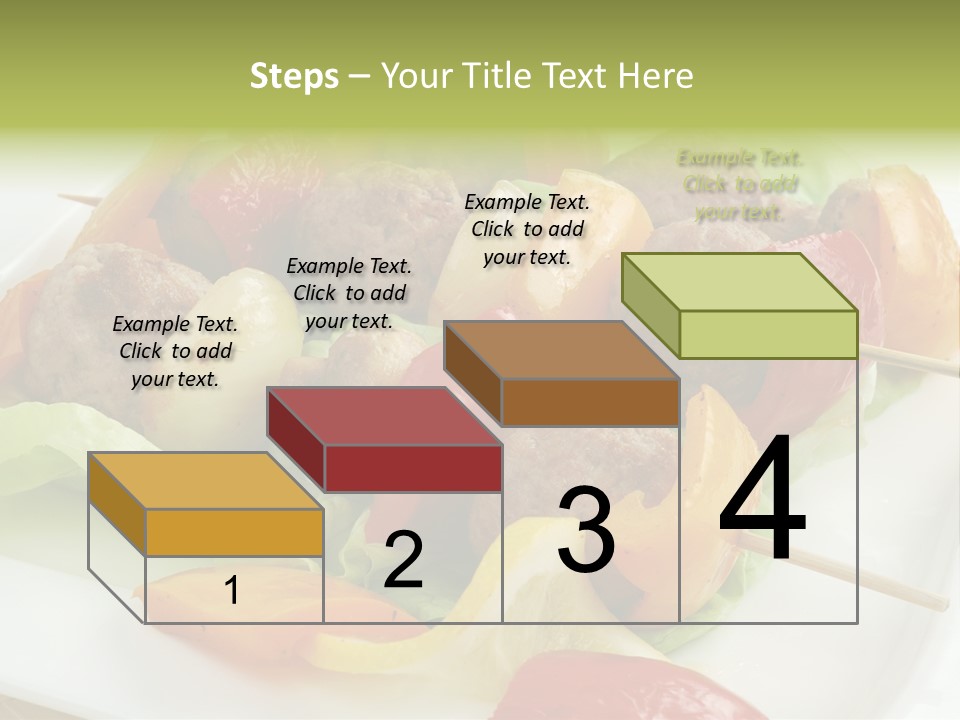 Lunch Barbecue Appetising PowerPoint Template