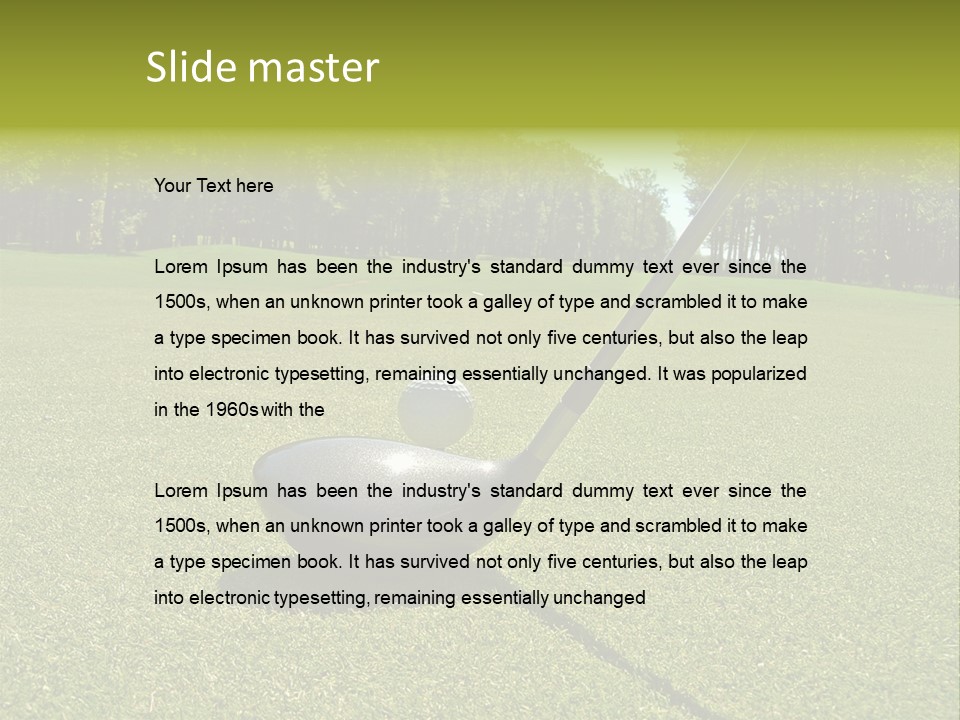 Traditional Floral Green PowerPoint Template