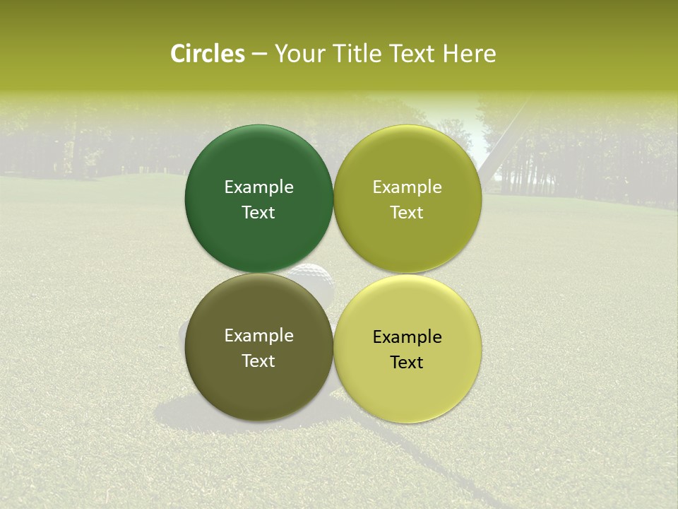 Traditional Floral Green PowerPoint Template