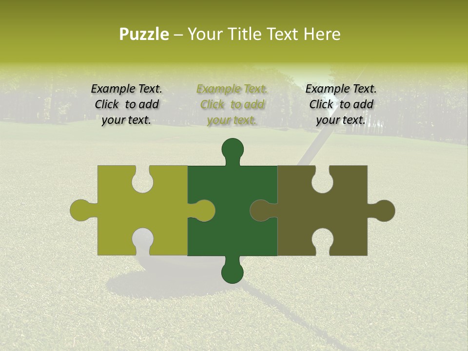 Traditional Floral Green PowerPoint Template