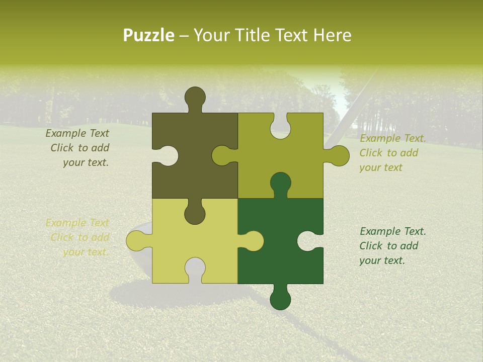 Traditional Floral Green PowerPoint Template