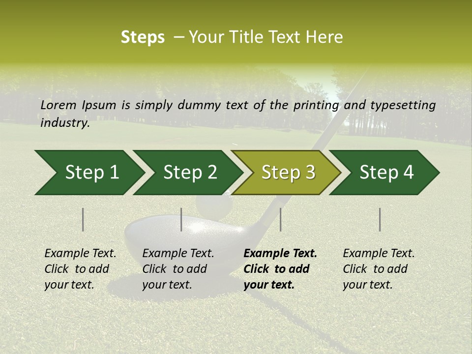 Traditional Floral Green PowerPoint Template